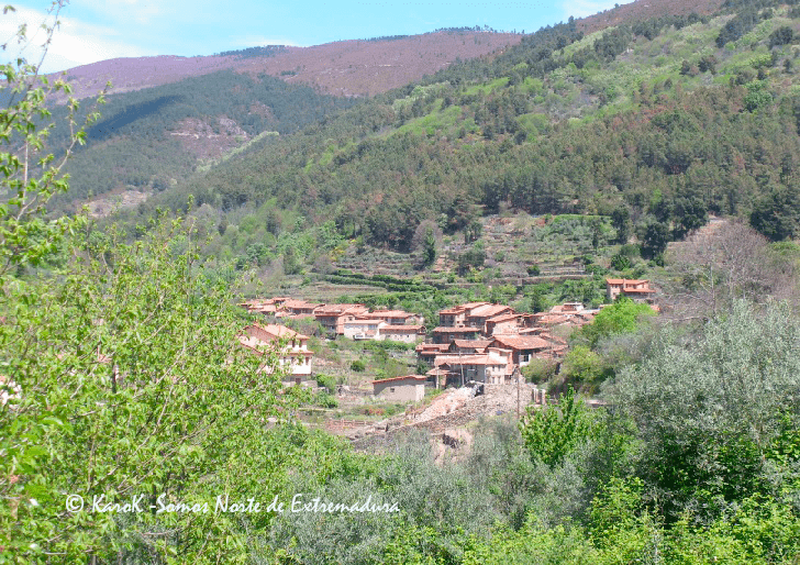 Fotografía panorámica de este bello municipio del norte de Extremadura