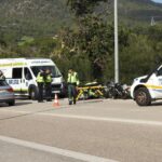 Herido un joven motorista de 27 años cerca de Jarandilla de la Vera