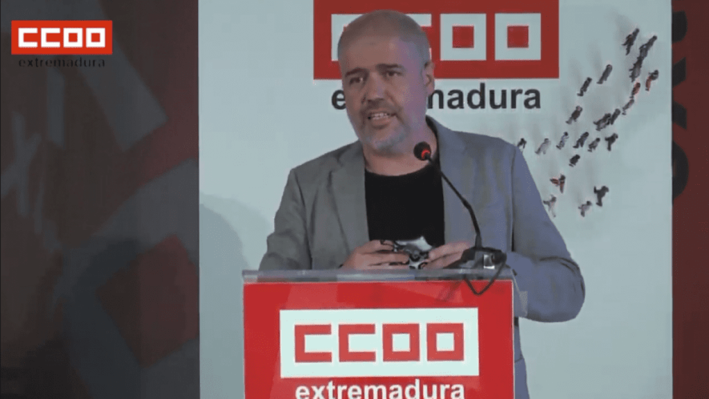 Vídeo en directo del 11º Congreso Regional de CCOO de Extremadura