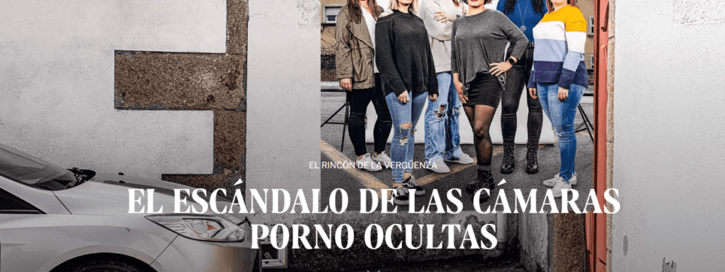 EL ESCÁNDALO DE LAS CÁMARAS PORNO OCULTAS