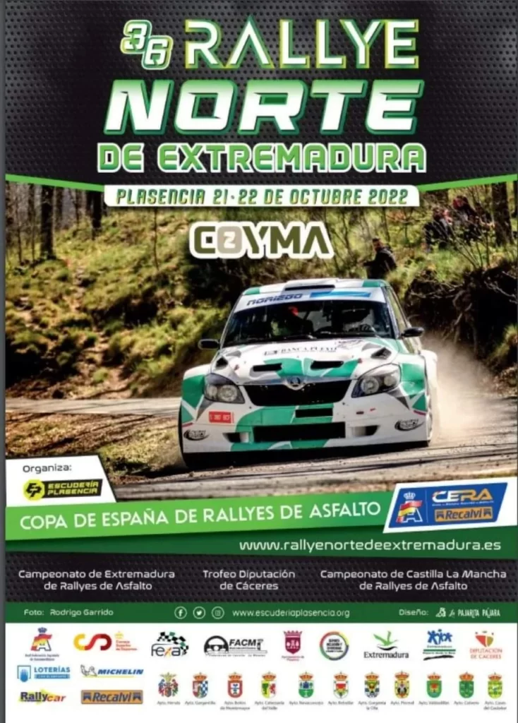 Rally Norte de Extremadura 2022