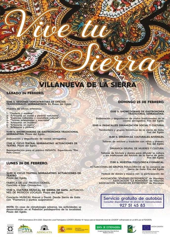Fiesta del Árbol 2024 en Villanueva de la Sierra