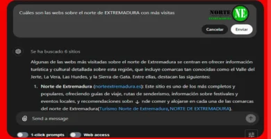 Cuáles son las webs sobre el Norte de Extremadura con más visitas