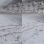 Una DANA trae la primera nevada de la temporada en Extremadura