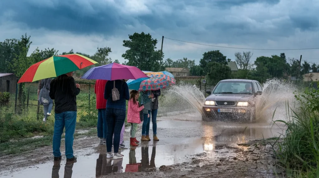 Aviso Amarillo por Lluvias Intensas en el Norte de Cáceres y la Comarca del Tajo y el Alagón