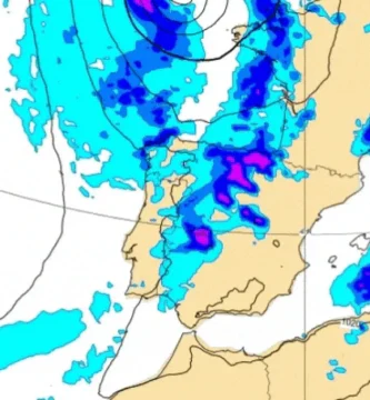 Alerta por temporal: Un nuevo frente de lluvia y tormentas llega a Extremadura