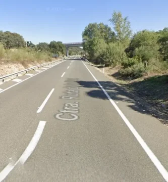 Accidente de un camión provoca el corte de la autovía A-66 cerca de Plasencia