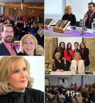 Éxito rotundo en la presentación de Luna Roja de Nieves Herrero en Sierra de Gata