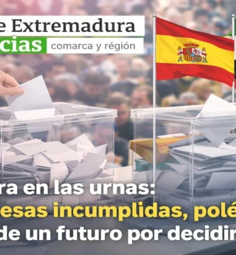 Extremadura en las urnas: entre promesas incumplidas; polémicas y los retos de un futuro por decidir