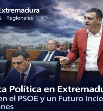 Tormenta Política en Extremadura: Dimisión en el PSOE y un Futuro Incierto tras las Elecciones