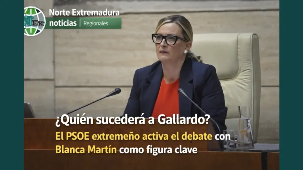 ¿Quién sucederá a Gallardo? El PSOE extremeño activa el debate con Blanca Martín como figura clave