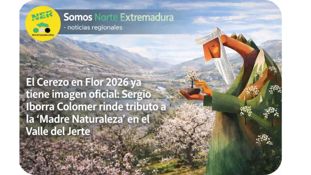El Cerezo en Flor 2026 ya tiene imagen oficial: La magistral obra de Sergio Iborra Colomer