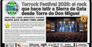 Torrock Festival 2026: el rock que hace latir a Sierra de Gata desde Torre de Don Miguel