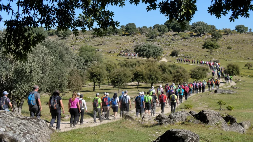 Éxito de participación en la ruta senderista El Robledal de Aceituna este domingo 10 de mayo