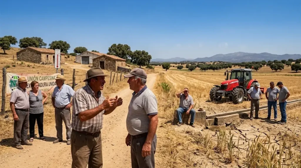 Extremadura bajo el sol de mayo: Entre el diálogo político y la crisis del campo
