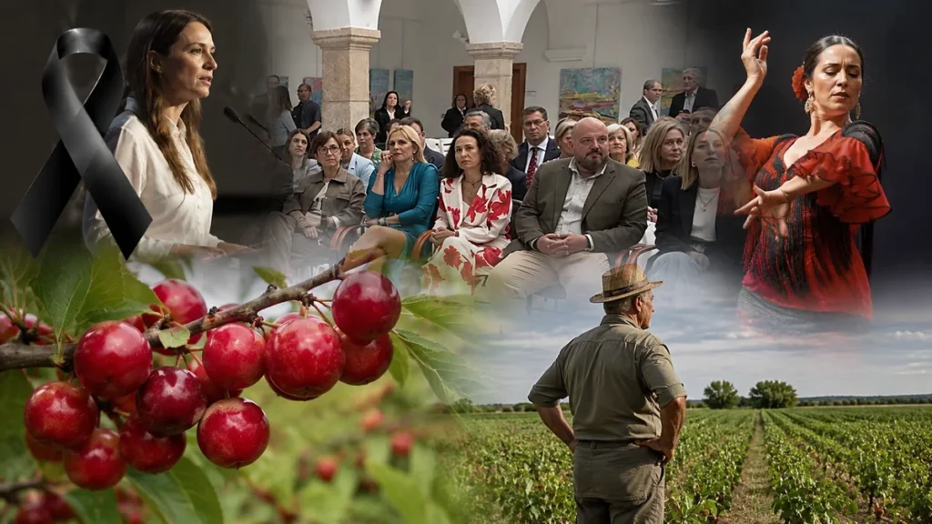 Luto en el flamenco; pulso político por la igualdad y el campo en alerta: Extremadura hoy 16 de mayo