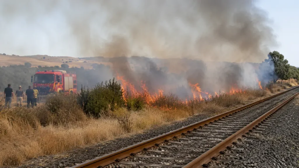 Extremadura bajo el fuego y el calor: Tragedia en Almendralejo y el pulso por la sanidad pública
