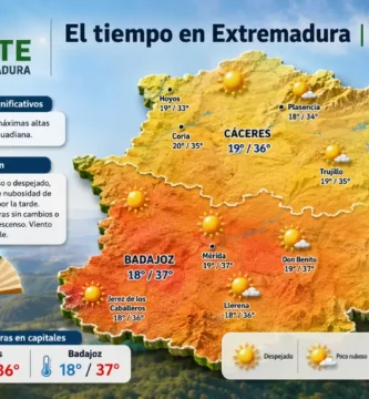 Extremadura bajo el foco nacional: Juicio en Badajoz; ola de calor y revolución energética