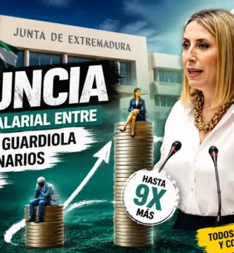 El SIP denuncia la brecha entre el sueldo de María Guardiola y los funcionarios extremeños