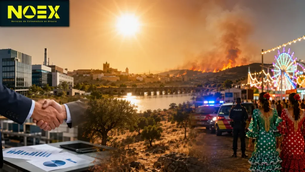 Extremadura afronta el 22 de junio entre calor extremo