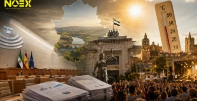 Extremadura encara un 10 de junio decisivo: presupuestos, tribunales-calor y cultura marcan la agenda regional