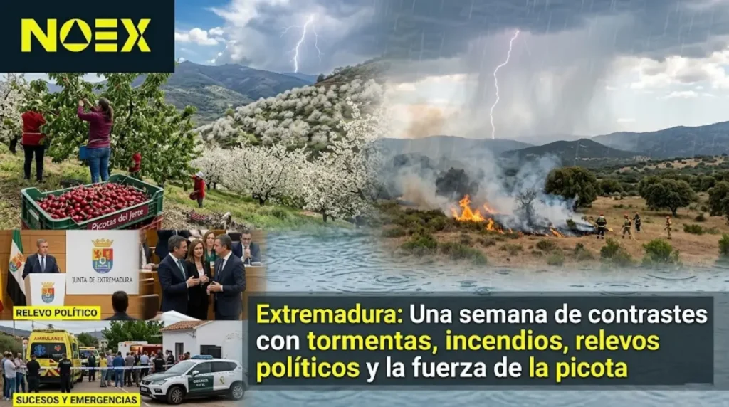 Resumen de noticias de Extremadura del 15 de junio de 2026 para Somos Norte de Extremadura