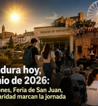 Extremadura hoy 20 de junio de 2026: calor y oposiciones