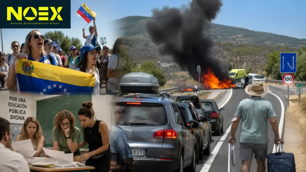Extremadura hoy 27 de junio: Solidaridad con Venezuela y la primera gran salida del verano