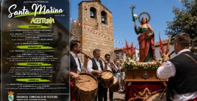 Fiestas Patronales de Santa Marina 2026 en Aceituna