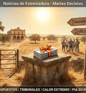 Extremadura encara un martes decisivo: presupuestos -tribunales - calor y pulso rural marcan la jornada