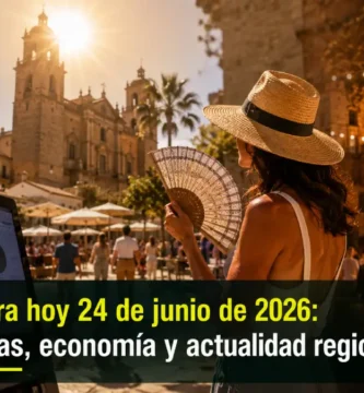 Extremadura hoy 24 de junio de 2026 con calor - fiestas -economía y actualidad regional