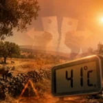 Extremadura hoy: alerta naranja por 41°C; fin de la fusión y luto