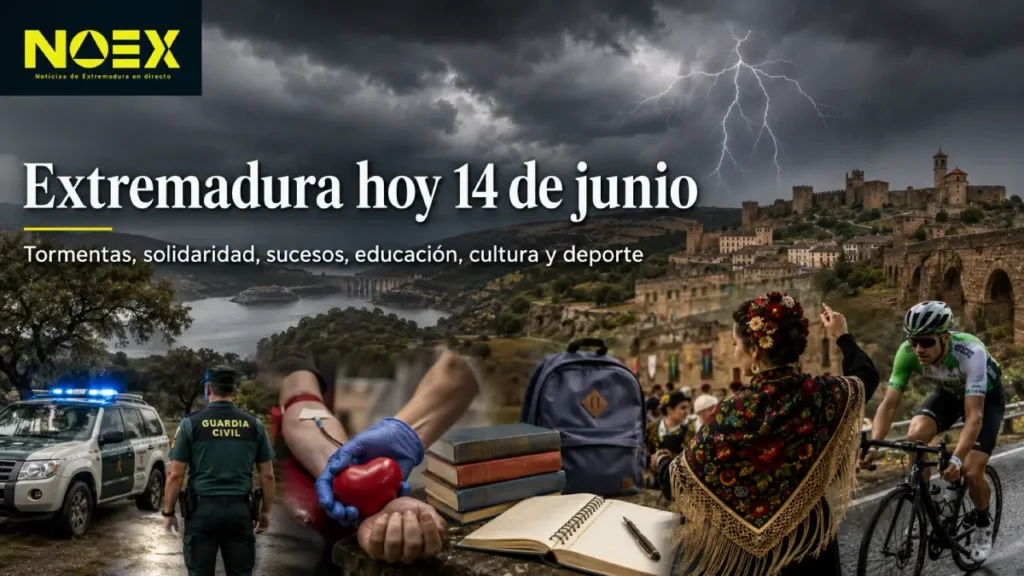 Extremadura hoy 14 de junio