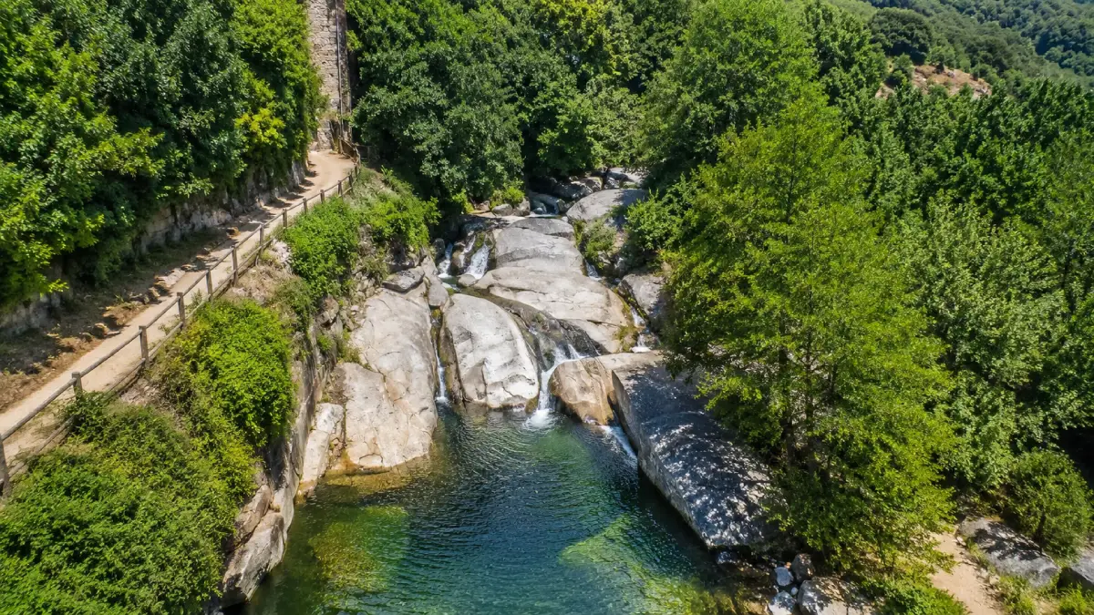 Piscina natural de la Charca Verde