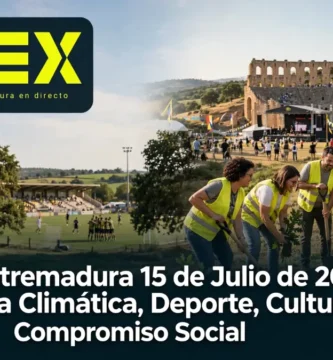 Extremadura 15 de Julio de 2026: Templanza Climática - Deporte - Cultura y Compromiso Social