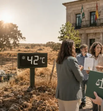Extremadura bajo el rigor de los 42 grados este 1 de julio