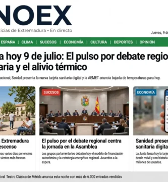 Extremadura hoy 9 de julio: el pulso por el debate regional,
