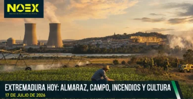 Extremadura hoy: Almaraz abre un nuevo escenario mientras el campo, los incendios y la cultura marcan el 17 de julio