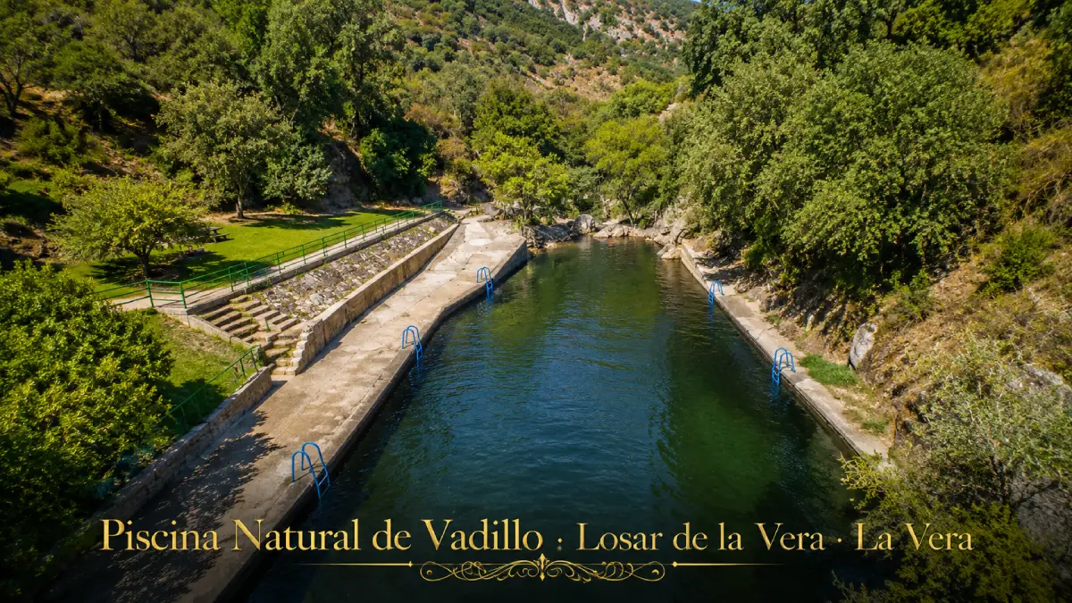 Piscina natural de Vadillo en Losar de la Vera