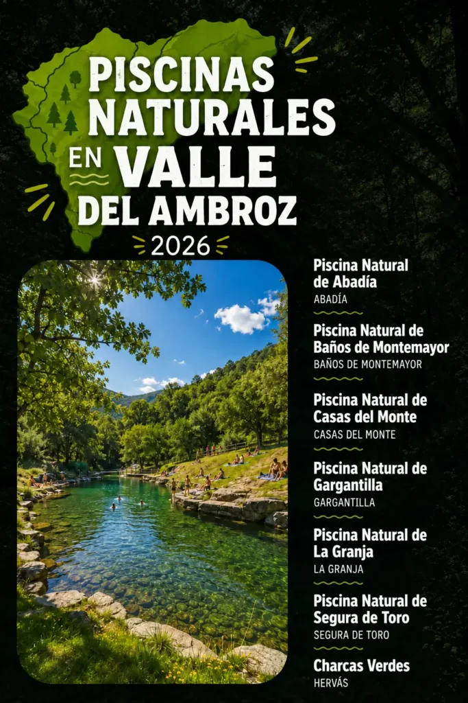 Piscinas naturales del Valle del Ambroz y Ambroz-Cáparra