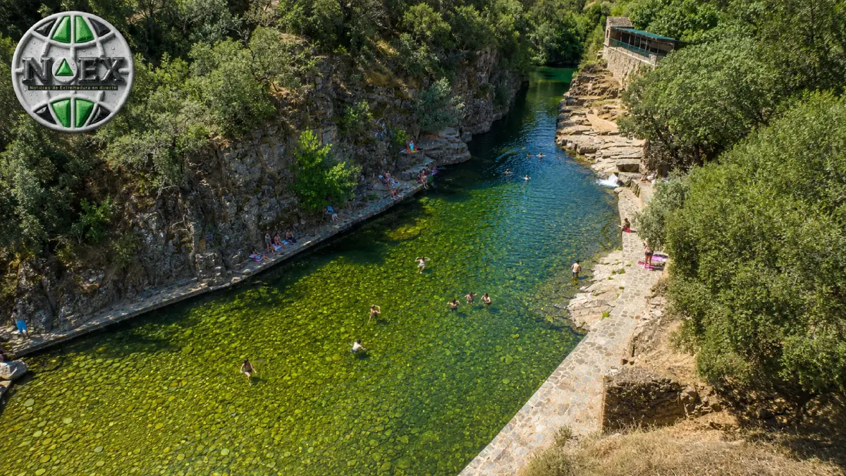 Piscina Natural de Abadía, Valle del Ambroz, Extremadura