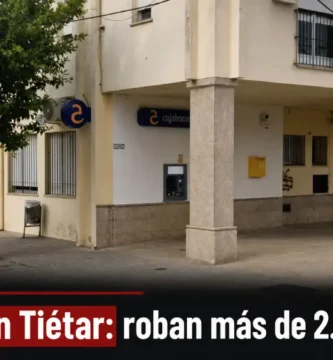 Atraco en Tiétar: roban más de 2.000 euros