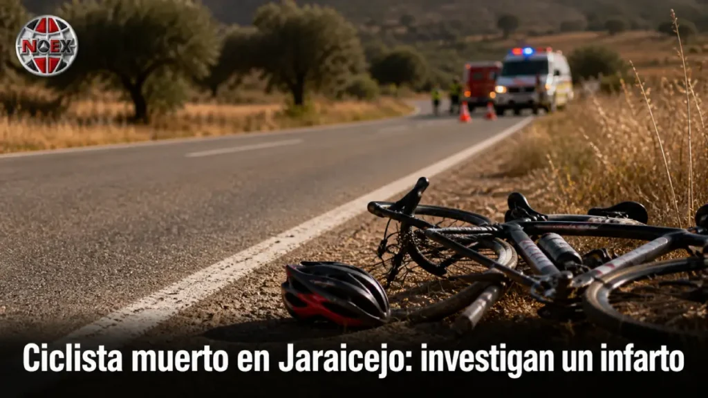 Ciclista muerto en Jaraicejo: investigan un infarto
