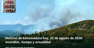 Noticias de Extremadura hoy 22 de agosto de 2026