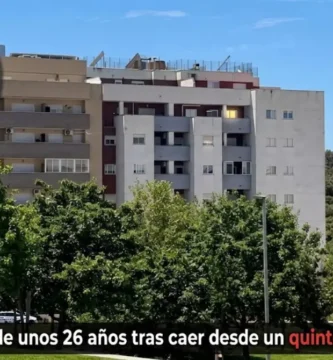 Muere un joven de unos 26 años tras caer desde un quinto piso en Cáceres