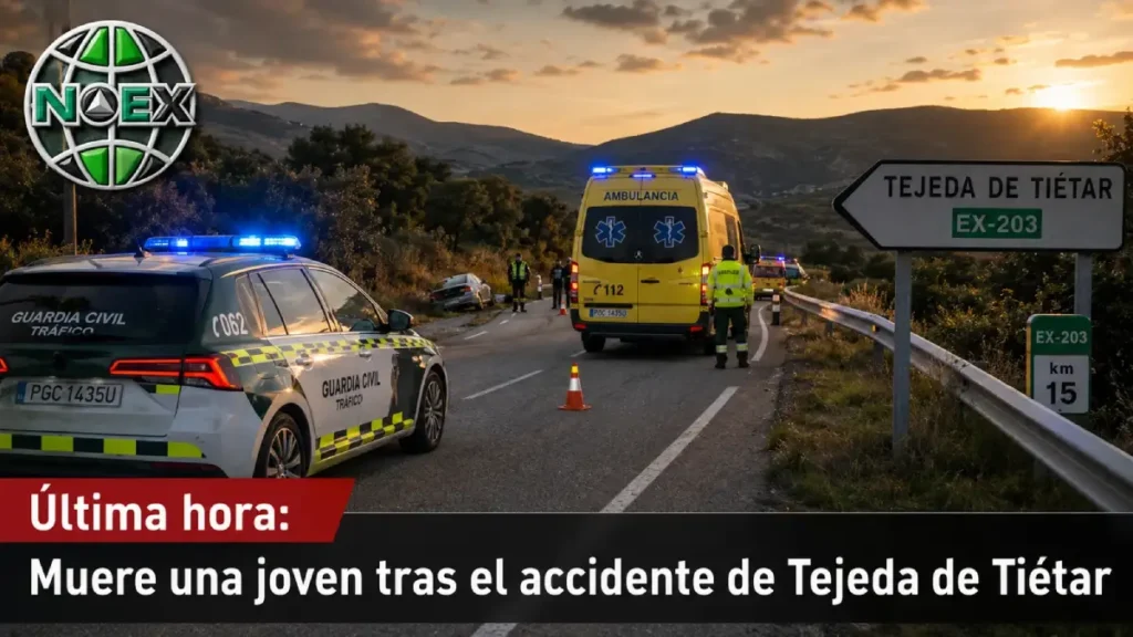 Muere una joven tras el accidente de Tejeda de Tiétar