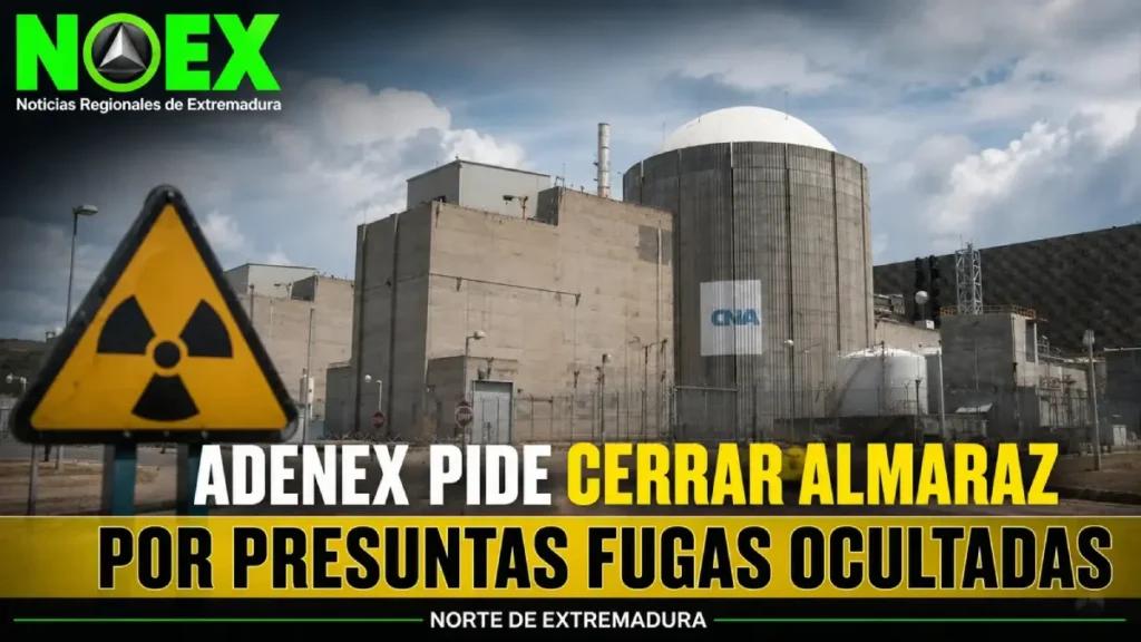Adenex pide cerrar Almaraz por presuntas fugas ocultadas