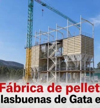 Fábrica de pellets de Villasbuenas de Gata en 2026