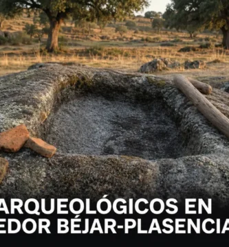 Restos arqueológicos en el corredor Béjar-Plasencia