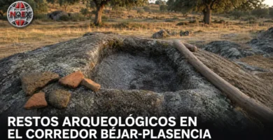 Restos arqueológicos en el corredor Béjar-Plasencia
